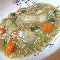 はまれい's cooksnap of when they made 椎茸入り♪カブとひき肉のとろとろあん.