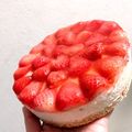 クック7TN9U7☆'s cooksnap of when they made いちごのレアチーズケーキ♪.
