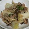 yummy?'s cooksnap of when they made かんたん！豚肉と長ねぎのバターポン酢炒め.