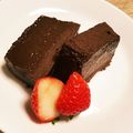 Mimiukix's cooksnap of when they made 【材料4つ】簡単濃厚チョコレートテリーヌ.