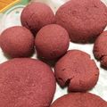 たまさち☆'s cooksnap of when they made 紫いもパウダーで☆ザクほろっミニクッキー.
