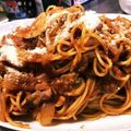 クック8J0LFQ☆'s cooksnap of when they made ベーコンとトマトのパスタは時を選ばず.