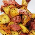 yknobi's cooksnap of when they made さつまいものガーリックバター炒め.