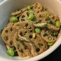 アゲハ65's cooksnap of when they made れんこんとクリームチーズのきんぴら.