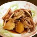 yukko2810's cooksnap of when they made コロッと♥新じゃがとイカの煮っころがし.