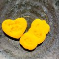 板チョコ姉さん's cooksnap of when they made ハロウィンに♡サクサクかぼちゃクッキー♡.