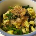 ニックとマリ's cooksnap of when they made ほうれん草のごまあえ～卵入り♥～.