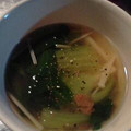 しがみち's cooksnap of when they made えのきと青梗菜で中華梅スープ.