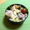 komutatata's cooksnap of when they made お弁当に☆枝豆とカニカマの卵焼き.