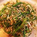 ソフィ姫's cooksnap of when they made ご飯のお供に☆ピーマンのじゃこ炒め.