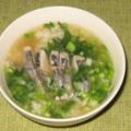 我が家のディナー's cooksnap of when they made 鯵のあぶり茶漬け.