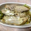 yopier's cooksnap of when they made 柔らか〜ササミのキャベチーズ蒸し.