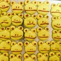 はっとちゃん's cooksnap of when they made 簡単★カエルのデコクッキー.