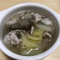 クックT3JIEZ☆'s cooksnap of when they made ごぼう香る豚肉と白菜のジンジャースープ.