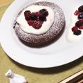 ちょこといす's cooksnap of when they made バレンタインに♡簡単ハートガトーショコラ.