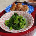 イチゴ、イチゴ。's cooksnap of when they made 菜の花の辛子お浸し.