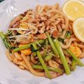 yukoko☆'s cooksnap of when they made 簡単☆パッタイ風焼きうどん☆.