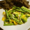 maruru-nn's cooksnap of when they made アスパラの卵とじ.