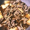 MOMOKOK's cooksnap of when they made 厚揚げと豚肉のピリ辛あんかけ煮.