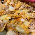 オママゴトの妹¨̮'s cooksnap of when they made 豚キムチ.