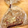 ｋａｐｏｒｉｎ's cooksnap of when they made バレンタイン用ヌガー風チョコバー.