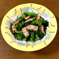 早起きまま's cooksnap of when they made 菜の花とベーコンのバター炒め.