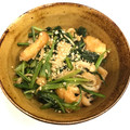 sofami's cooksnap of when they made 【常備菜】かぶの葉と油揚げの炒め物.