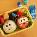 ちーざっく's cooksnap of when they made 簡単キャラ弁♡ツムツム風カーズ弁当.