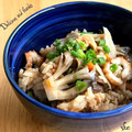 Miiyasusho's cooksnap of when they made とっておきの炊き込みご飯♡.