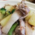 ゆってぃ154's cooksnap of when they made 鶏もも肉とじゃがいもの塩麹炒め.