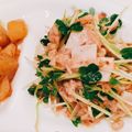 もか☆☆☆'s cooksnap of when they made まぜるだけ♪かいわれ大根のキレイサラダ♪.