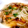 クリちゃん0309's cooksnap of when they made レンジで簡単！鮭ときのこの味噌マヨ蒸し.