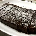 にんじん☻'s cooksnap of when they made ルクエで4分♪濃厚生チョコケーキ♪.