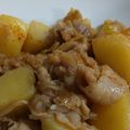 devi0413's cooksnap of when they made じゃがいもと豚バラの甘辛炒め.