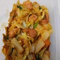 KENERISA's cooksnap of when they made 白菜とウィンナーのカレー炒め.