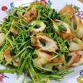 mooyaashii's cooksnap of when they made やみつき☆豆苗と竹輪炒め.