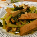 のりてぃｓｘ's cooksnap of when they made 小松菜と練り物とエリンギの煮物.