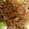 はに333's cooksnap of when they made 豚生姜焼きwithタマネギ。.