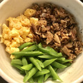 メルてぃん's cooksnap of when they made さばの缶詰（水煮）そぼろ丼（三色丼）卵入.