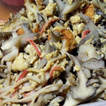 sarychama's cooksnap of when they made まいたけエリンギの卵炒め.