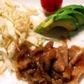 バニラとソラ's cooksnap of when they made ロイヤルホストの しょうが焼き 簡単！.