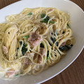 kncooking's cooksnap of when they made 超簡単！ほうれん草のクリームパスタ◎.