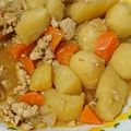 ｽｶｲﾌｨｯｼｭ☆'s cooksnap of when they made ひき肉じゃが.