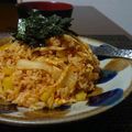 ダイナマイト漆黒's cooksnap of when they made ずぼらnaキムチたくあん炒飯.