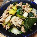 yuzumikan6's cooksnap of when they made 丼にしても旨い！ご飯がすすむネギ豚塩炒め.