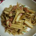 aichipeco's cooksnap of when they made ☆長いもと舞茸ベーコンのバター醤油炒め.