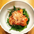 ♡ともりん's cooksnap of when they made あと一品☆キムチとほうれん草のお浸し.