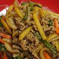 BOSS・SUB's cooksnap of when they made プルコギ風牛肉炒め.