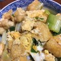 ちゃぎー's cooksnap of when they made あげネギ丼.