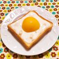 ゆにこーん☆'s cooksnap of when they made 目玉焼きトースト。じゃないの❤.